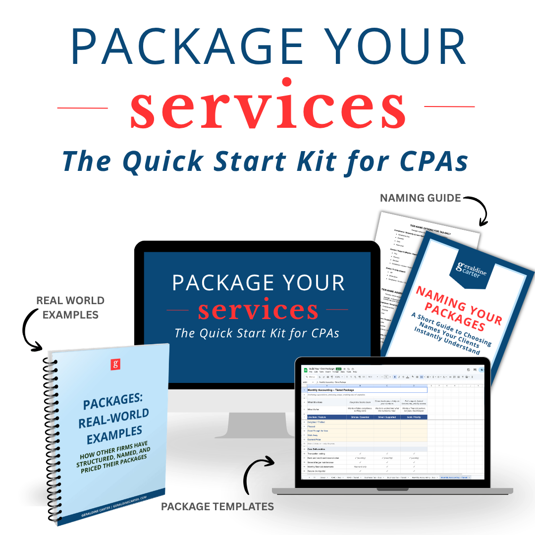 Package Your Services Quick Start Kit